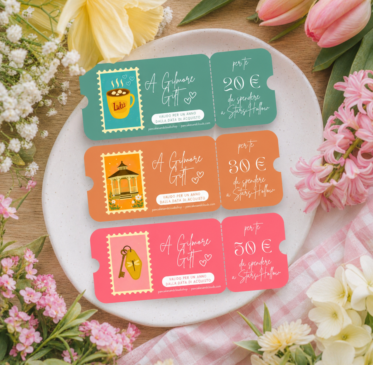 The Stars Hollow Gift Card (Printable PDF)