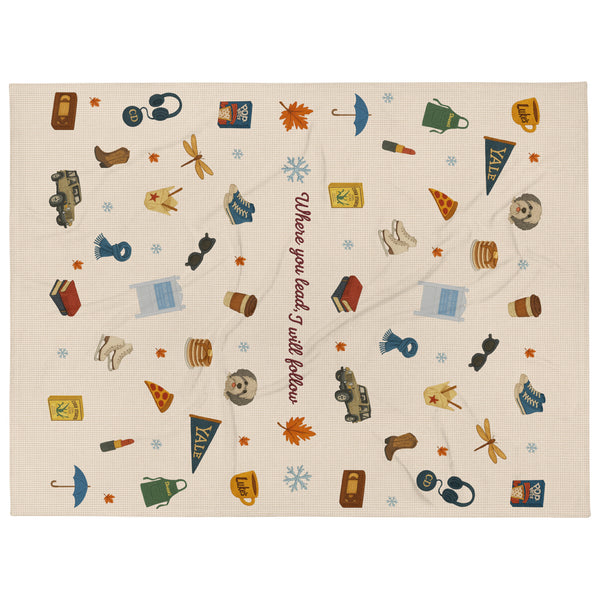 Coperta plaid stampata Gilmore Dreams - Large 153 × 203 cm