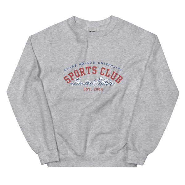Felpa stampata autunnale Stars Hollow Sports Club