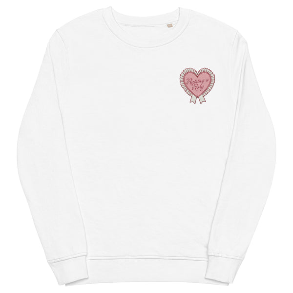 Felpa ricamata leggera 100% cotone bio - Raising A Rory - matching outfit mamma e figlia